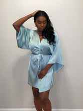 Load image into Gallery viewer, Wrap Me Tight Robe (Blue)
